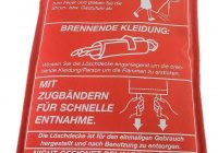 Brandschutzdecke, Löschdecke, Hitze, Feuer, Feuerbekämpfung, Entstehungsbrand eindämmen, Brandschutzdecke